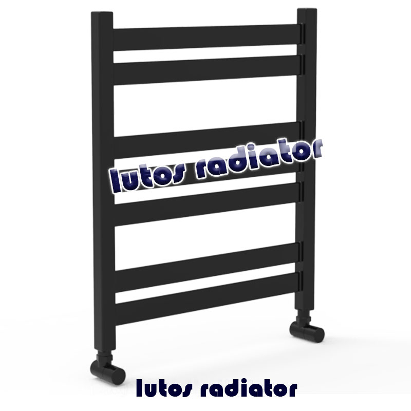 حوله-خشک-کن-آلومینیوم-فلت-مشکی-60-سانت-1 حوله خشک-کن آلومینیوم فلت سفید 60-سانت مشکی