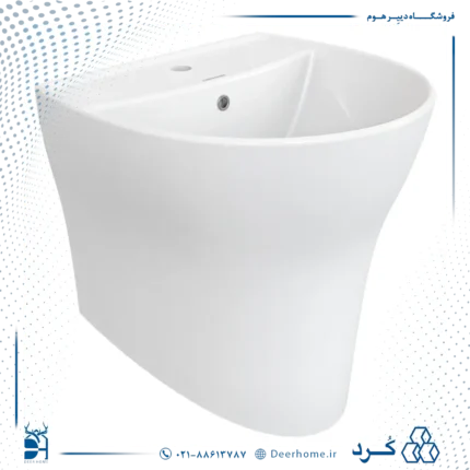 روشویی وال هنگ چینی کرد مدل ویکتوریا