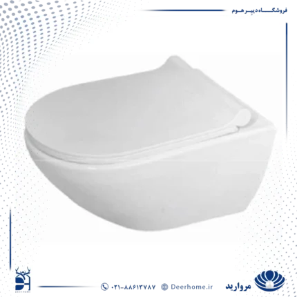 توالت وال هنگ مروارید مدل سانتا