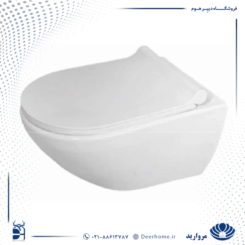 توالت وال هنگ مروارید مدل سانتا