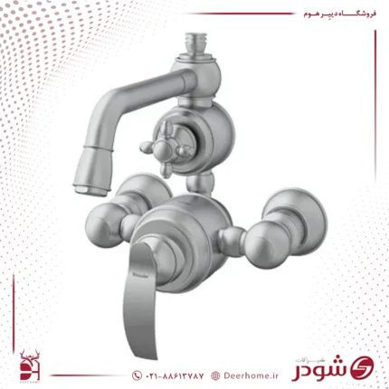 شیر حمام شودر مدل گلوریس