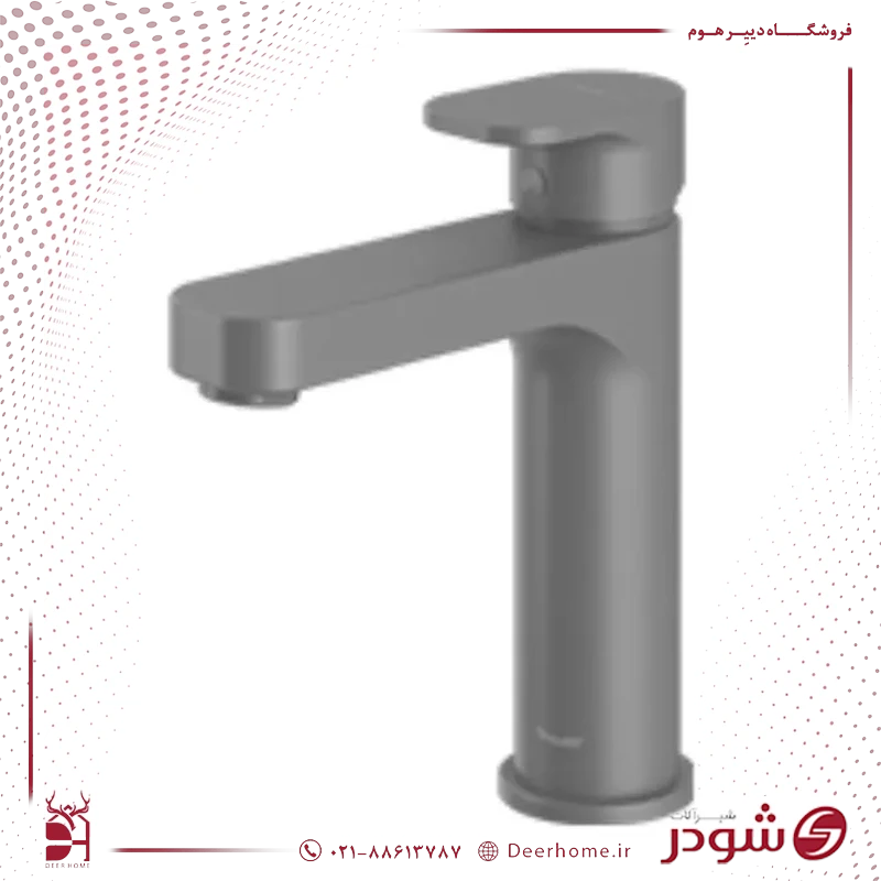 شیر روشویی شودر مدل تاین طوسی شیر روشویی شودر مدل تاین طوسی