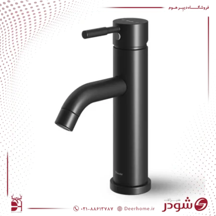 شیر روشویی شودر مدل مارینو مشکی