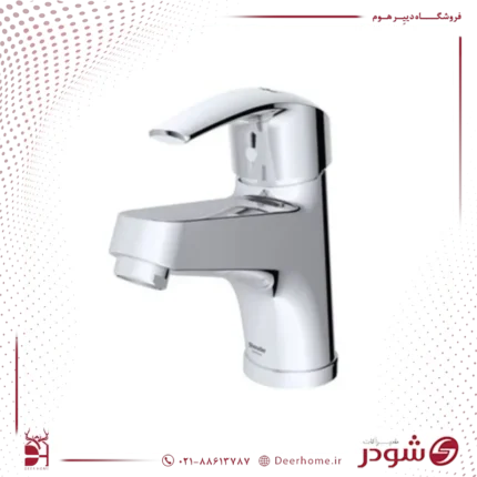 شیر روشویی شودر مدل پاریس
