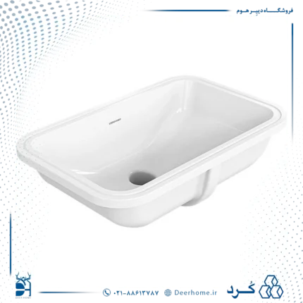 روشویی زیر سنگی چینی کرد مدل والریا