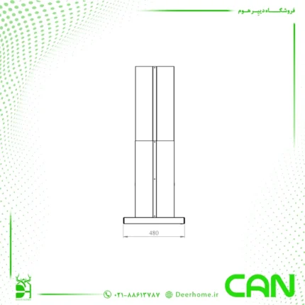 ابعاد هود G1430