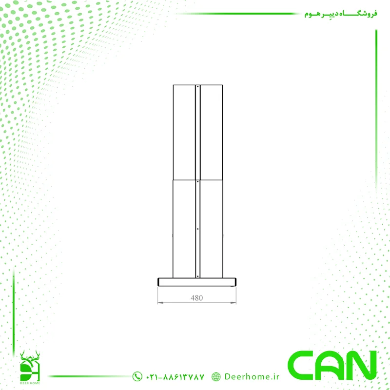 ابعاد هود G1430