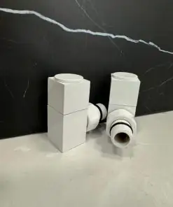 شیر حوله خشک کن فلت سفید