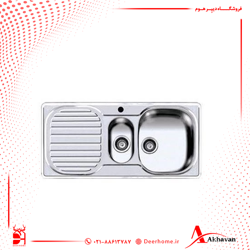 سینک توکار اخوان کد 10