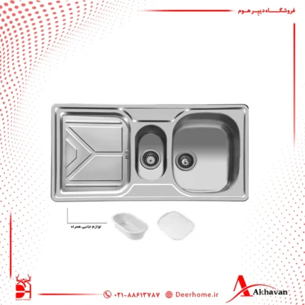 سینک توکار اخوان کد 157