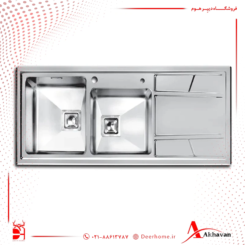 سینک توکار اخوان کد 302