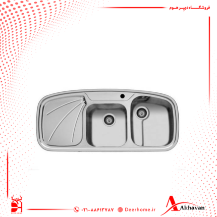 سینک توکار اخوان کد 6