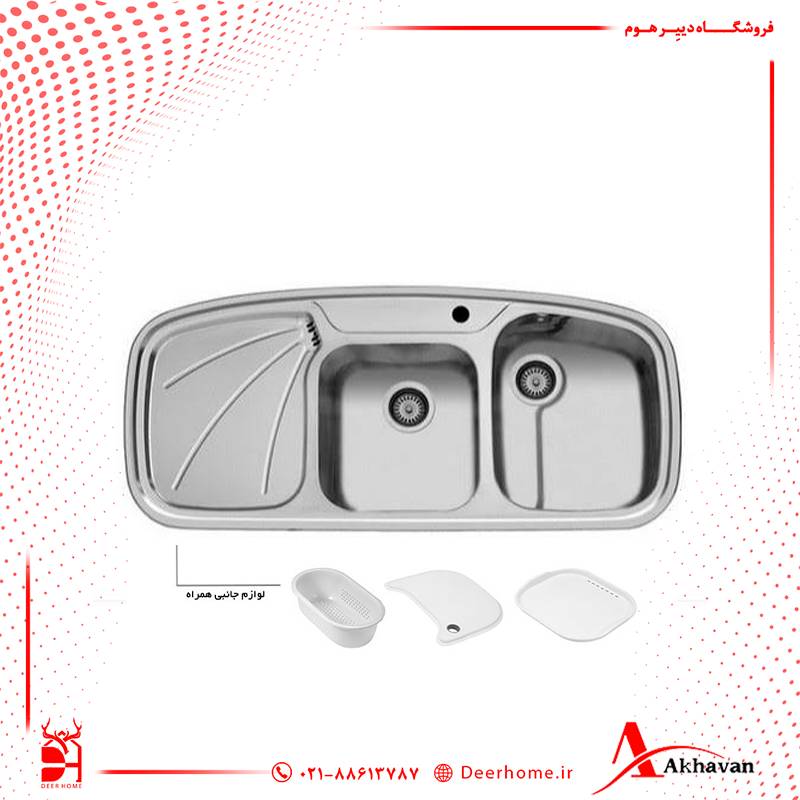 سینک توکار اخوان کد 6