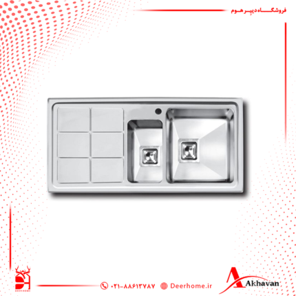 سینک ظرفشویی اخوان مدل 310S