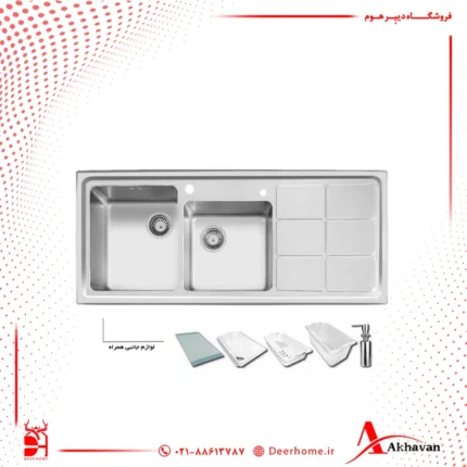 سینک ظرفشویی اخوان کد 304
