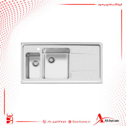 سینک ظرفشویی اخوان کد 308S
