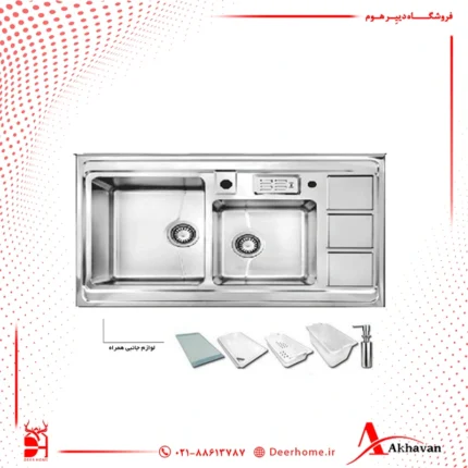 سینک ظرفشویی اخوان کد 322