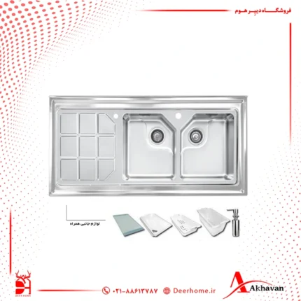 سینک ظرفشویی اخوان کد 325
