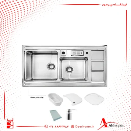 سینک ظرفشویی اخوان کد 328