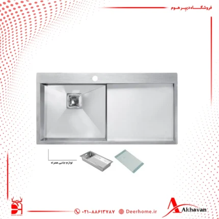 سینک ظرفشویی اخوان کد 350