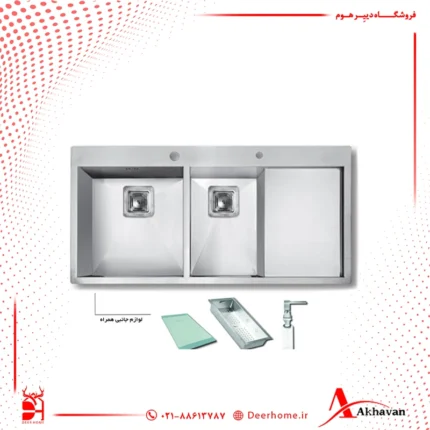 سینک ظرفشویی اخوان کد 354