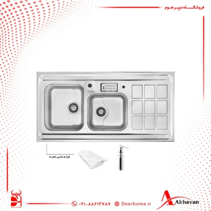 سینک ظرفشویی اخوان کد 364