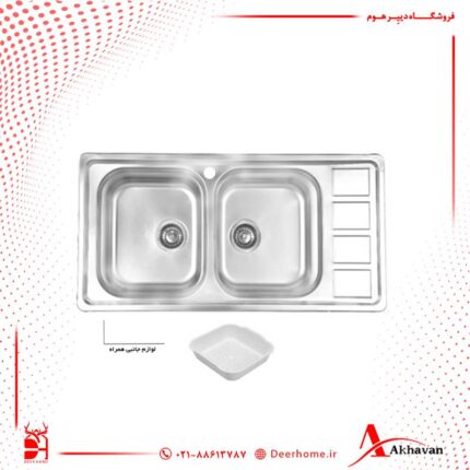 سینک ظرفشویی اخوان کد 373S