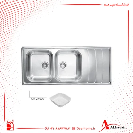 سینک اخوان توکار مدل 384s