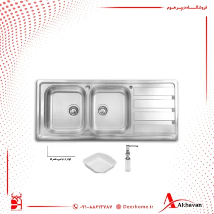 سینک ظرفشویی اخوان کد 385