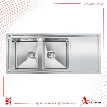 سینک ظرفشویی اخوان کد 604S