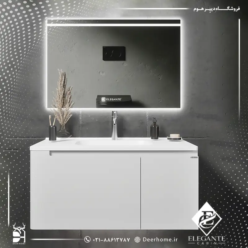 روشویی کابینتی الگانته کد E184