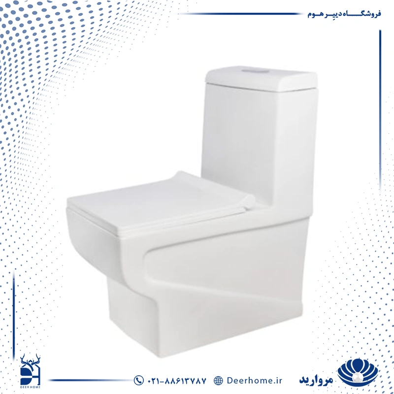 توالت فرنگی مروارید مدل مارینا 67
