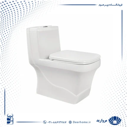 توالت فرنگی مروارید مدل کرون 70