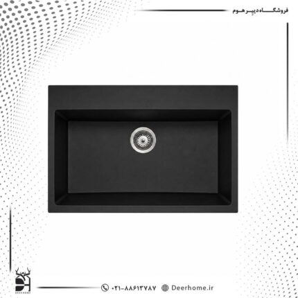 سینک گرانیتی ونسی مدل M210 مشکی