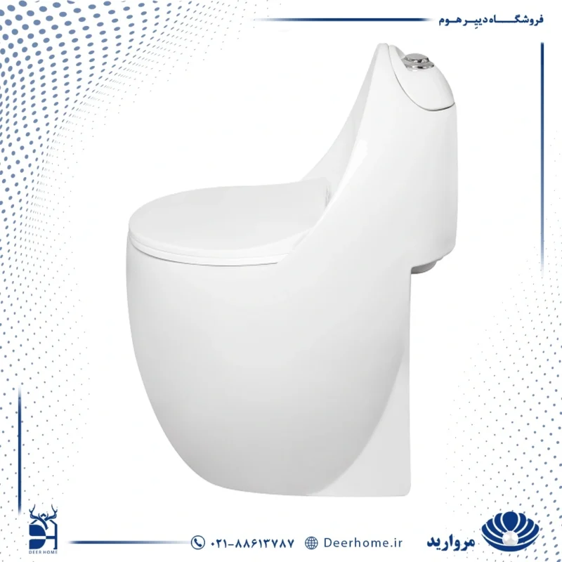 توالت فرنگی مروارید مدل امپریال
