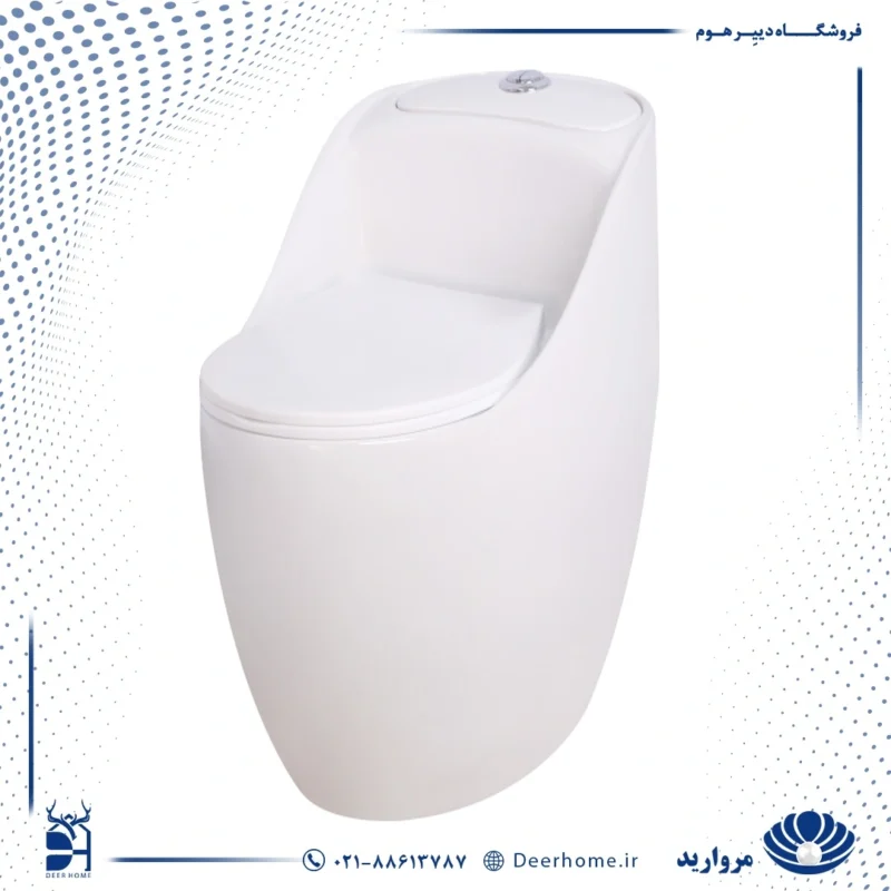 توالت فرنگی مروارید مدل کاپریس
