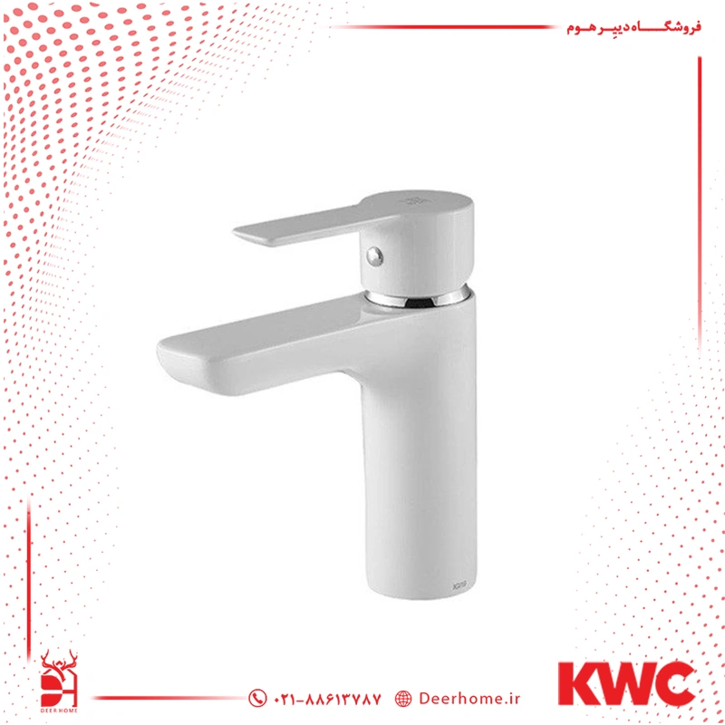 شیر روشویی KWC مدل ریتا سفید