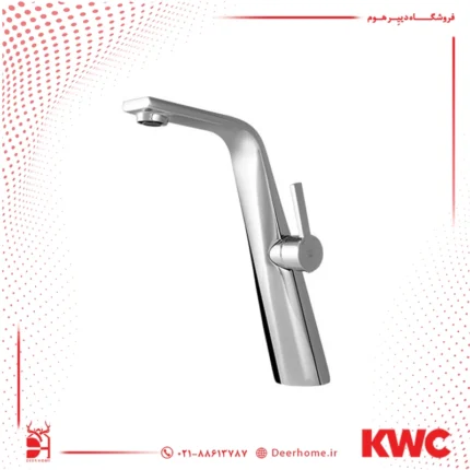 شیر روشویی پایه بلند KWC مدل متیس کروم