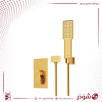 شیر توکار مدل رومر پلاس BRASS تیپ 2 طلامات