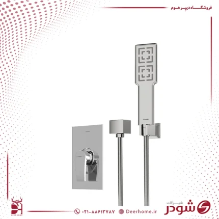 شیر توکار مدل رومر پلاس BRASS تیپ 2 کروم