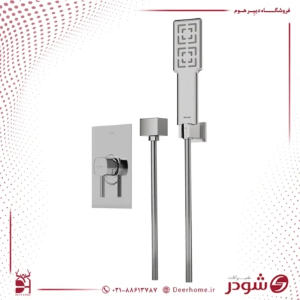 شیر حمام توکار شودر مدل رومر تیپ 2 کروم