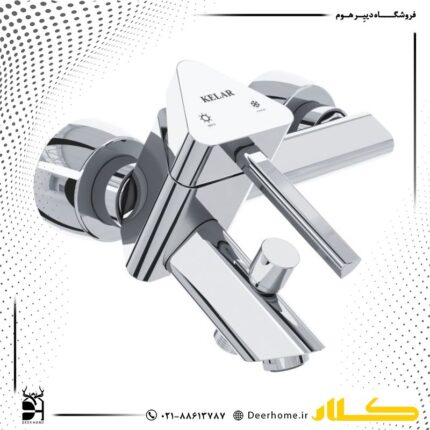 شیر حمام کلار مدل برمودا کروم