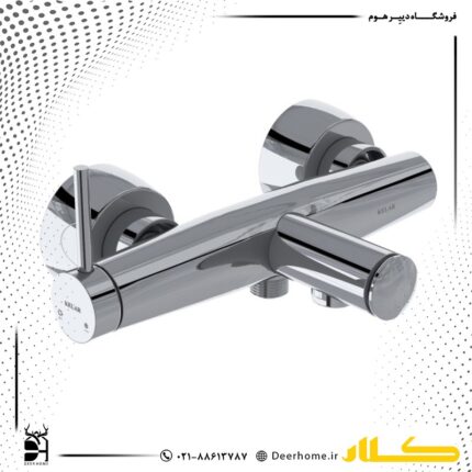 شیر حمام کلار مدل رز کروم