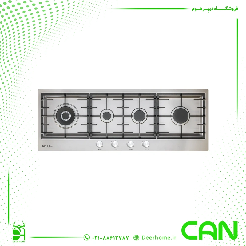 گاز رومیزی 4 شعله کن مدل روبی