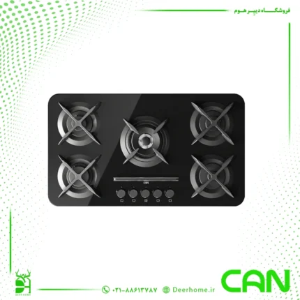 گاز صفحه ای کن اپل مشکی